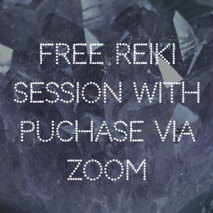 Free Reiki Session with any Puchase